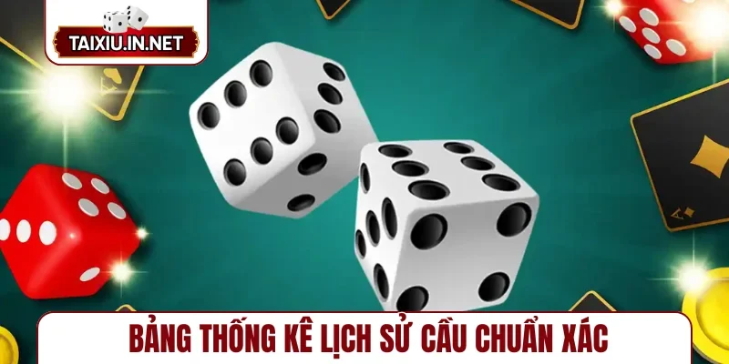 Bảng thống kê lịch sử cầu chuẩn xác