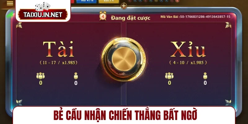 Bẻ cầu nhận chiến thắng bất ngờ