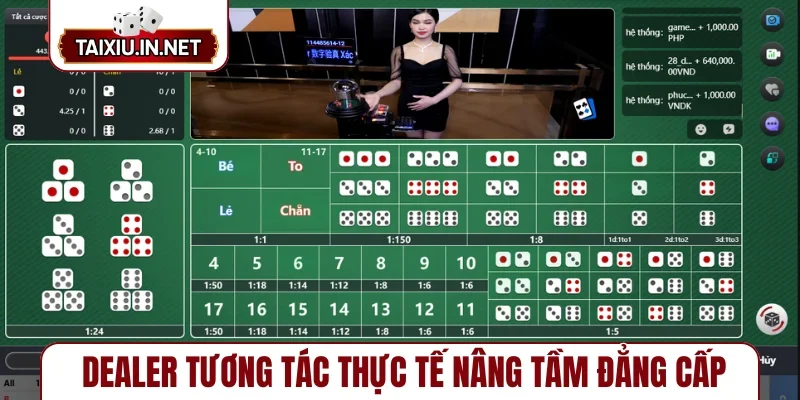 Dealer tương tác thực tế nâng tầm đẳng cấp