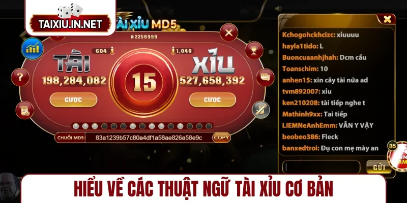 Hiểu về các thuật ngữ Tài Xỉu cơ bản