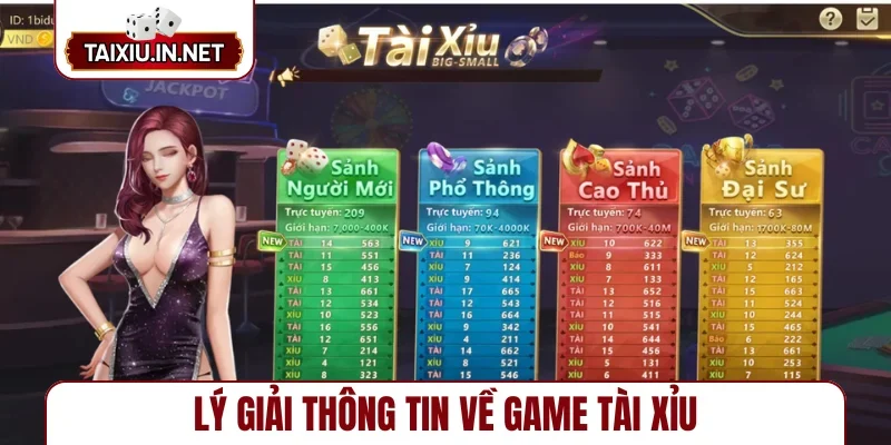 Lý giải thông tin về game Tài Xỉu