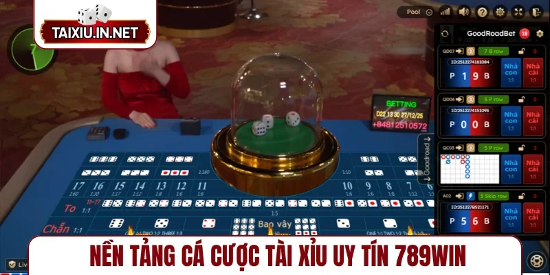 Nền tảng cá cược tài xỉu uy tín 789Win
