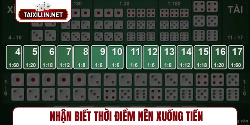 Nhận biết thời điểm nên xuống tiền