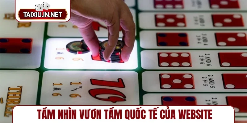 Tầm nhìn vươn tầm quốc tế của website